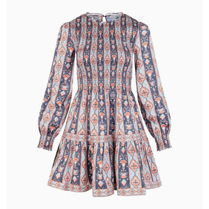 Hill House Home The Viviana Mini Nap Dress - Navy Emma Stripe Size SNavy Emma St